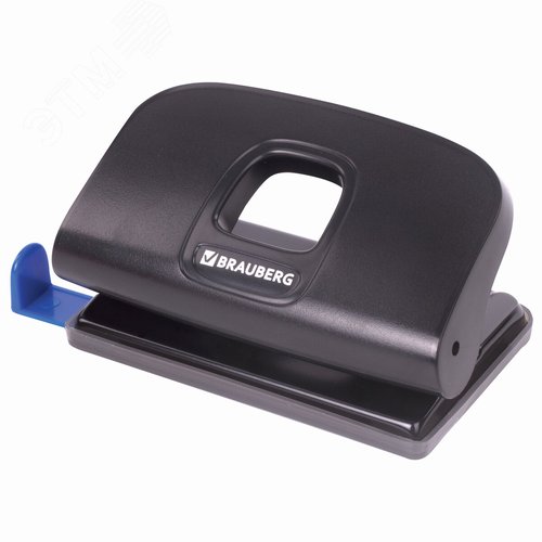 Изображение товара Дырокол BRAUBERG ''Extra'', до 10 листов, черный, 229090 (шт)