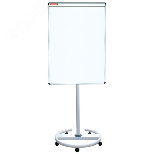 Изображение товара Доска-флипчарт магнитно-маркерная 70х100см, передвижная, ГАРАНТИЯ 10 ЛЕТ, BRAUBERG, 231703 (шт)