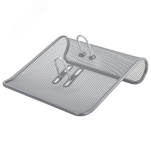 Изображение товара Подставка для календаря большая BRAUBERG ''Germanium'', металлическая, 57х200х200мм, серебр, 231973 (шт)