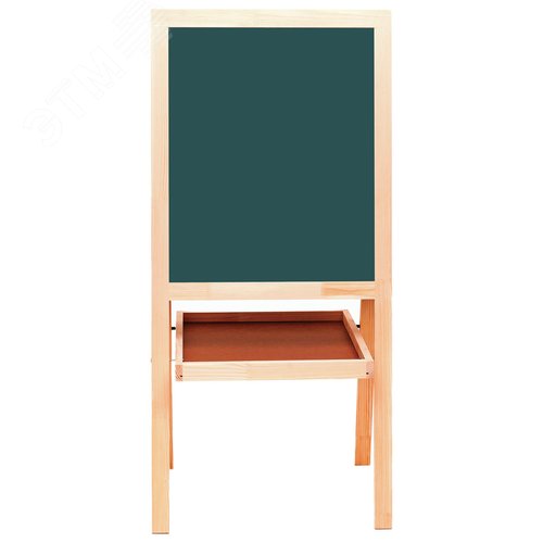 Изображение товара Доска-мольберт двусторонняя для мела и магнитно-маркер. 545х650 мм, зел/бел, РОССИЯ, BRAUBERG,235519 (шт)