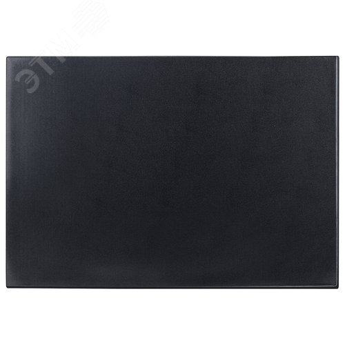 Изображение товара Коврик-подкладка настольный для письма (650 х 450 мм), с прозрачным карманом, черный (шт)