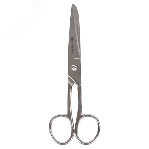 Изображение товара Ножницы цельнометаллические BRAUBERG ''Professional'', 175 мм, классической формы, 237102 (шт)