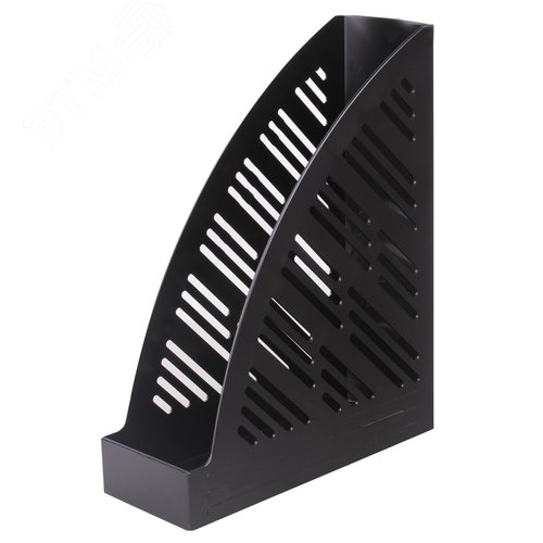 Изображение товара Лоток вертикальный для бумаг BRAUBERG ''Standard+'', 250х90х300 мм, черный, 237224 (шт)