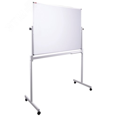 Изображение товара Доска магнитно-маркерная НА СТЕНДЕ 90х120 см, 2-сторонняя, BRAUBERG, 238140 (шт)