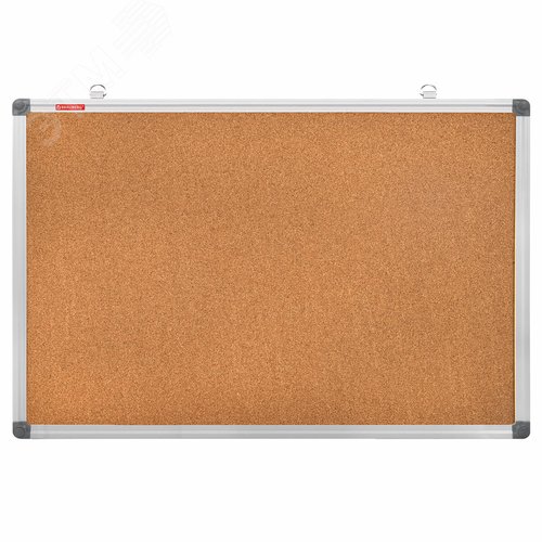 Изображение товара Доска пробковая для объявлений 60х90 см, алюминиевая рамка, BRAUBERG Extra, 238308 (шт)