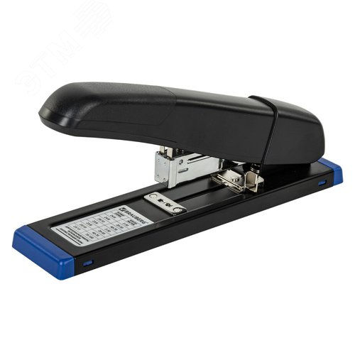 Изображение товара Степлер МОЩНЫЙ до 100 листов BRAUBERG Heavy Duty Extra, скобы №24/6-23/13, 270552 (шт)