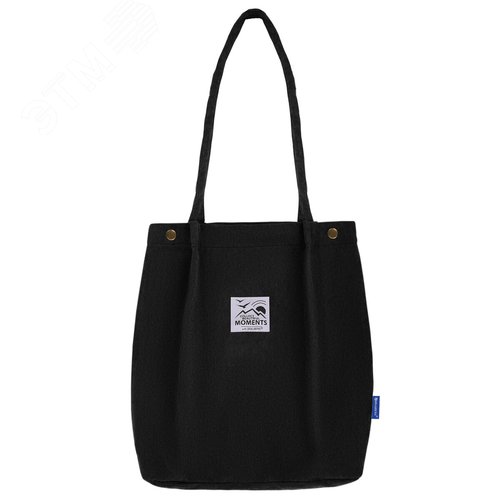 Изображение товара Сумка шоппер BRAUBERG MOMENTS, вельвет, 35х30 см, черный (шт)