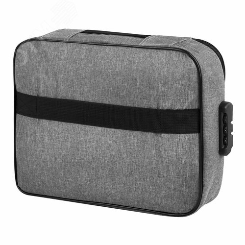 Изображение товара Папка-органайзер для документов с кодовым замком СЕРЫЙ ВОДОНЕПРОНИЦАЕМЫЙ А4, BRAUBERG, 271960 (шт)