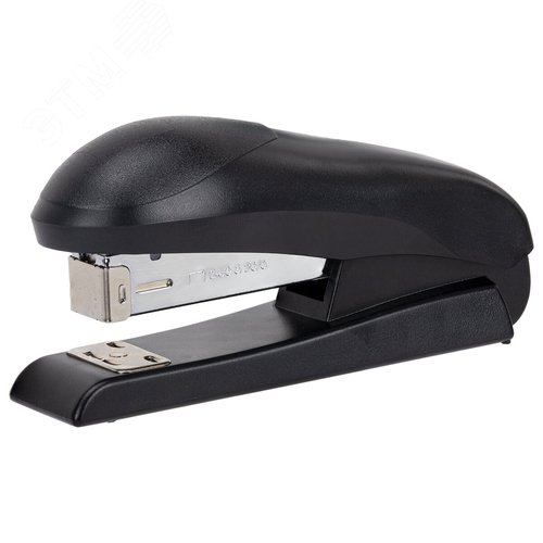 Изображение товара Степлер №24/6, №26/6 BRAUBERG ''UNIVERSAL+'', до 30 листов, полнозагрузочный,на 150 скоб, 272719 (шт)