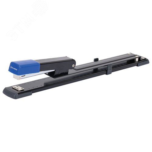 Изображение товара Степлер брошюровочный №24/6, №26/6 BRAUBERG Extra, до 30 листов, на 150 скоб, черно-синий, 272720 (шт)