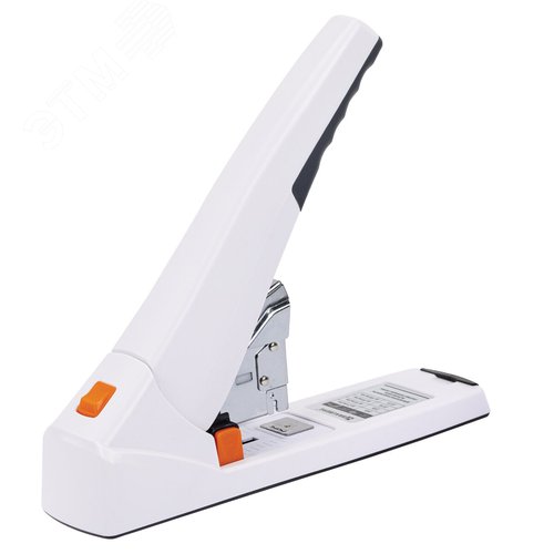 Изображение товара Степлер ЭНЕРГОСБЕРЕГАЮЩИЙ МОЩНЫЙ №24/6-23/13 BRAUBERG ''ONE MOMENT'', до 100 листов БЕЗ УСИЛИЙ, 272738 (шт)