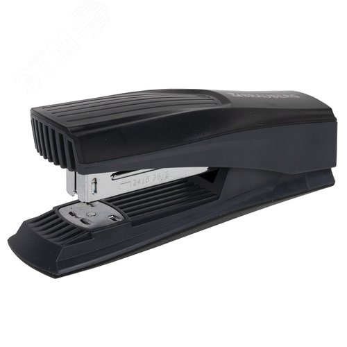 Изображение товара Степлер №24/6, 26/6 BRAUBERG ''SUPER'', до 30 листов, черный, 272739 (шт)