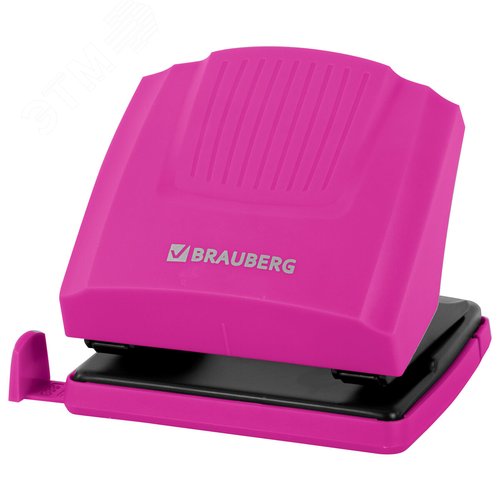 Изображение товара Дырокол BRAUBERG ''SUPER'', до 30 листов, цвет маджента и черный, 272745 (шт)