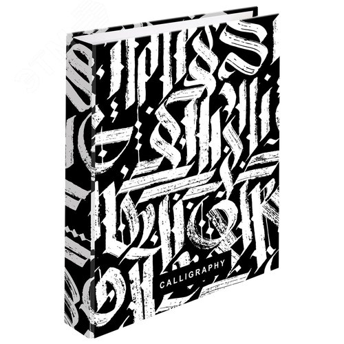 Изображение товара Тетрадь на кольцах А5 175х215мм, 240л, твердый картон, с разделителями, BRAUBERG, Calligraphy,404097 (шт)