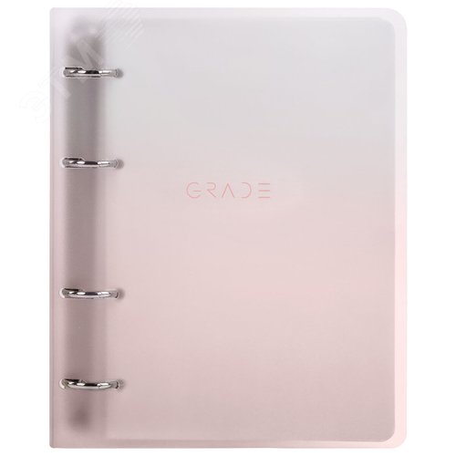 Изображение товара Тетрадь на кольцах А5 175х220мм, 120л, пластик, с разделителями, BRAUBERG, Красный, 404630 (шт)