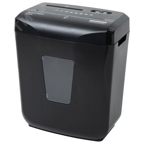 Изображение товара Уничтожитель (шредер) BRAUBERG 818M, 5 уровень секретности, фрагменты 3х10мм, 8 листов, 18л, 532153 (шт)