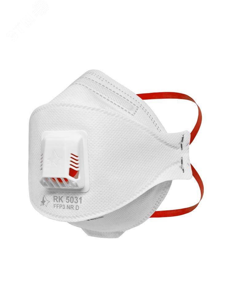 Изображение товара Респиратор RK 5031 FFP3 NR D с клапаном для защиты дыхания