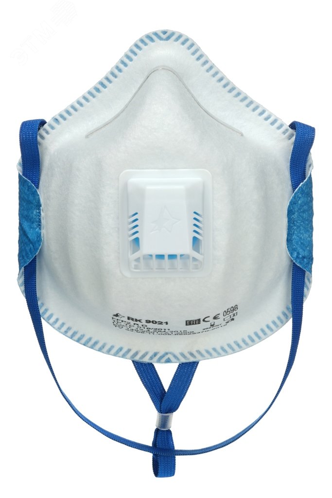 Изображение товара Респиратор RK 9021 FFP2 NR D с клапаном упаковка 10 штук