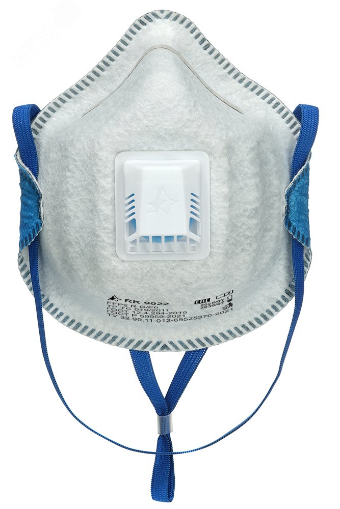 Изображение товара Респиратор RK 9022 FFP2 NR D с клапаном упаковка 10 шт.