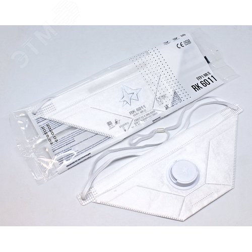 Изображение товара Респиратор RK 6011 FFP1 NR D с клапаном (шт)