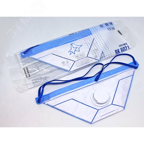 Изображение товара Респиратор RK 6021 FFP2 NR D с клапаном (шт)