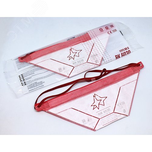 Изображение товара Респиратор RK 6030 FFP3 NR D без клапана (шт)