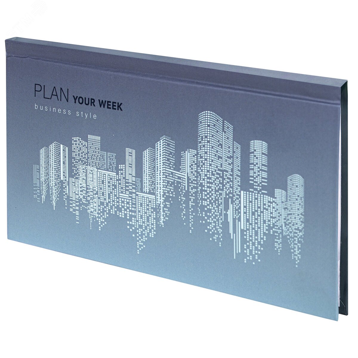 Изображение товара Планинг-еженедельник недатированный 165х90мм STAFF, твердая обложка, УФ-ЛАК, 64л, Metropolis, 113514 (шт)
