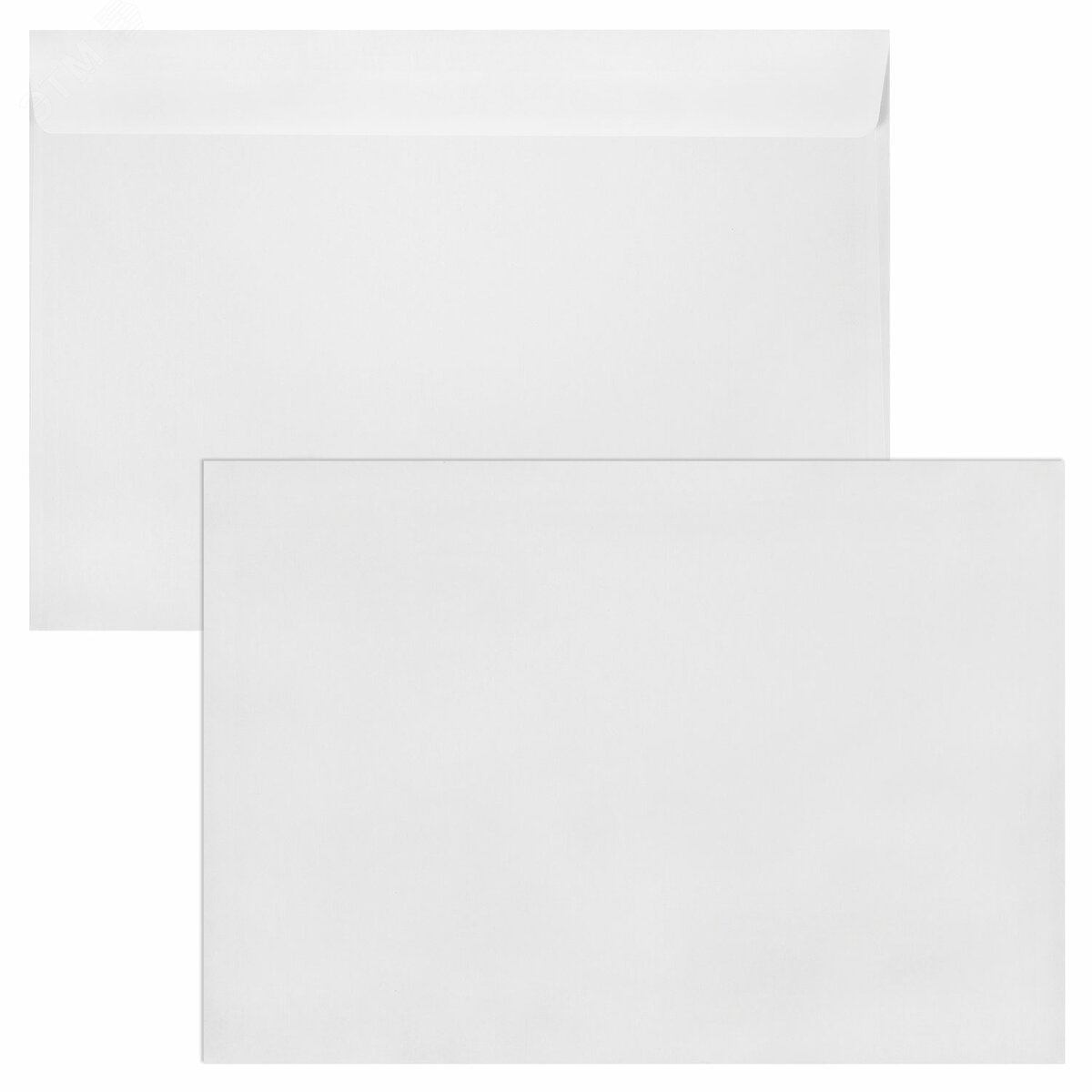 Изображение товара Конверты С4 (229х324мм), отрывная лента, 90г/м2, КОМПЛЕКТ 50шт, внутренняя запечатка, STAFF, 116569 (шт)