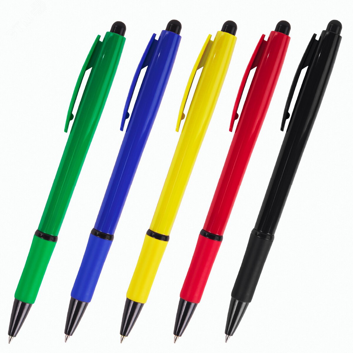 Изображение товара Ручка шариковая автоматическая с грипом STAFF Manager Color BP-17, синяя, ассорти, 0,35 мм (упак) Изображение товара Ручка шариковая автоматическая с грипом STAFF Manager Color BP-17, синяя, ассорти, 0,35 мм (упак)