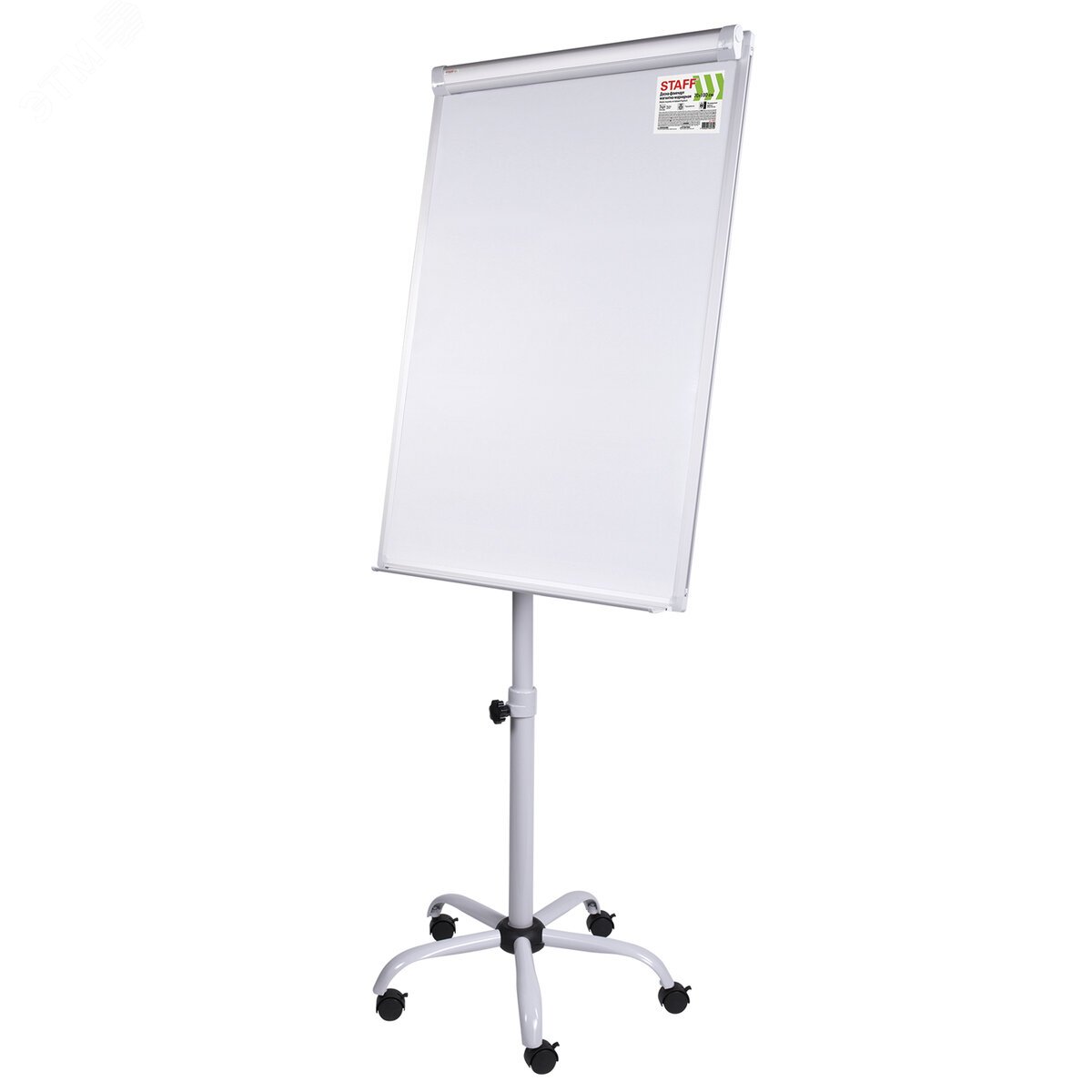 Изображение товара Доска-флипчарт STAFF 70x100 см, передвижная, на пятилучии