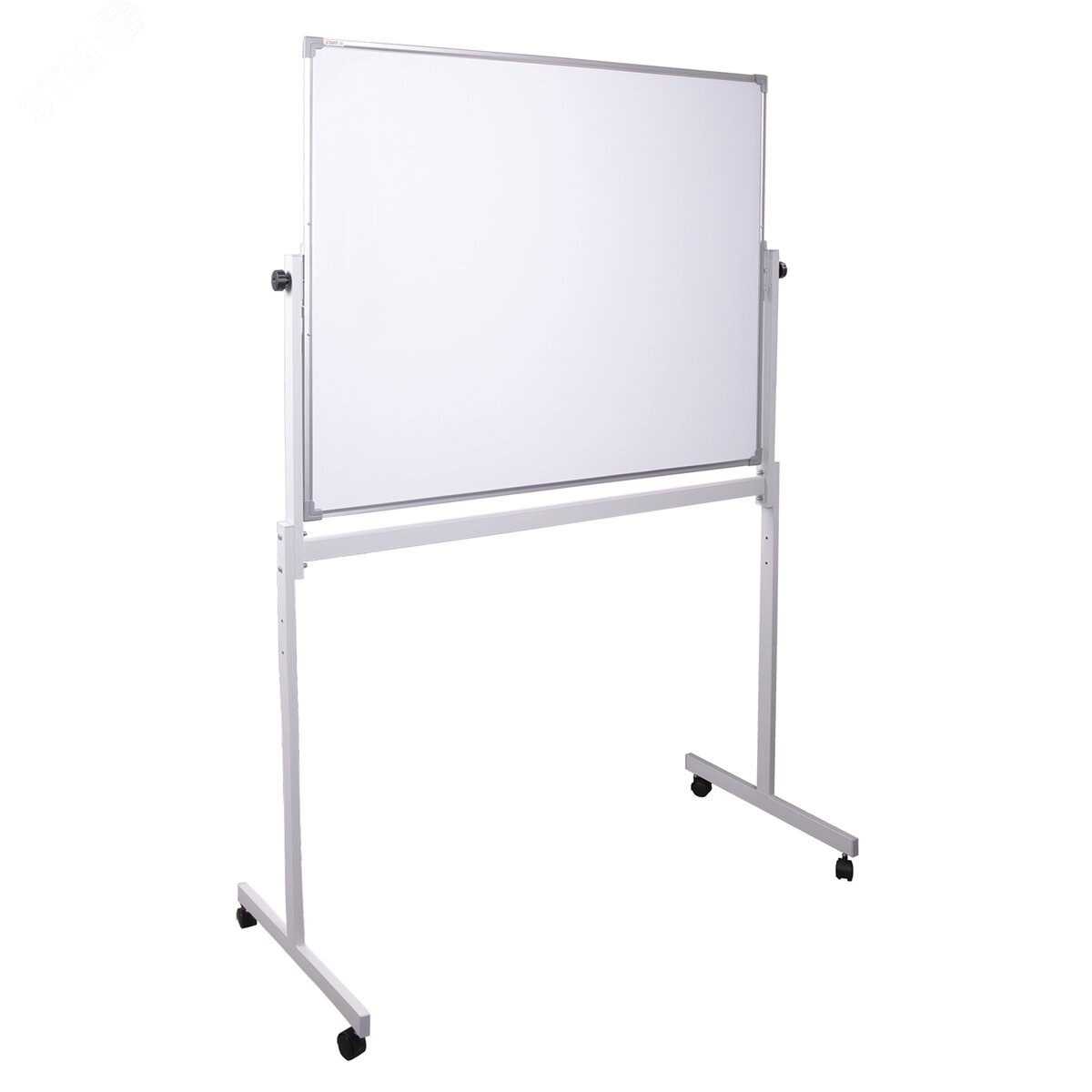 Изображение товара Доска магнитно-маркерная НА СТЕНДЕ 90х120 см, 2-сторонняя, STAFF ECO, 238143 (шт)