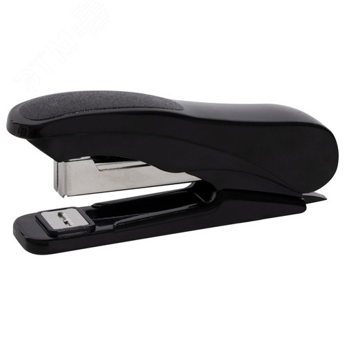 Изображение товара Степлер №10 STAFF ''EVERYDAY'', до 12 листов, с антистеплером, черный, 228735 (шт)