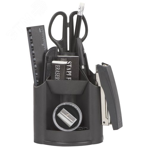 Изображение товара Канцелярский набор STAFF ''Минидеск'', 11 предметов, вращающаяся конструкция, 230742 (шт)