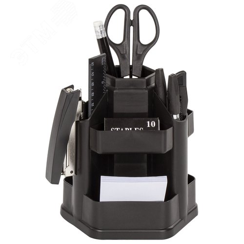 Изображение товара Канцелярский набор STAFF ''Офисный'', 14 предметов, офисный, вращающаяся конструкция, 230746 (шт)