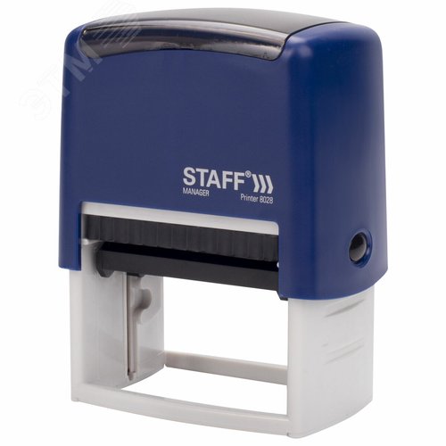 Изображение товара Штамп самонаборный 7-строчный STAFF, оттиск 60х35 мм, ''Printer 8028'', КАССЫ В КОМПЛЕКТЕ, 237429 (шт)