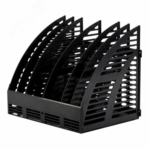 Изображение товара Лоток вертикальный для бумаг STAFF Basic, 245х320х285 мм, 6 отделений, сетчатый сборный (шт)