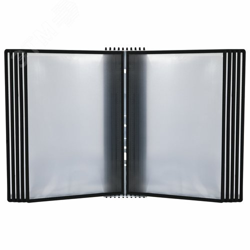 Изображение товара Демосистема настенная на 10 панелей, с 10 черными панелями А4, STAFF Profit, 238146 (шт)