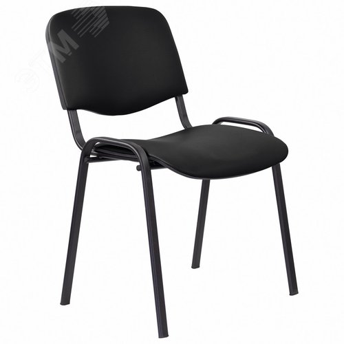 Изображение товара Стул STAFF Iso Lite CF-008, кожзам черный (Z-11), 532564 (шт)