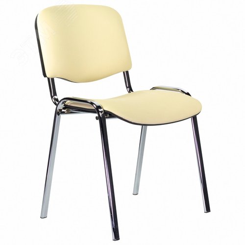 Изображение товара Стул STAFF Iso Lite CF-008, хром, кожзам бежевый (Z-21), 532568 (шт)