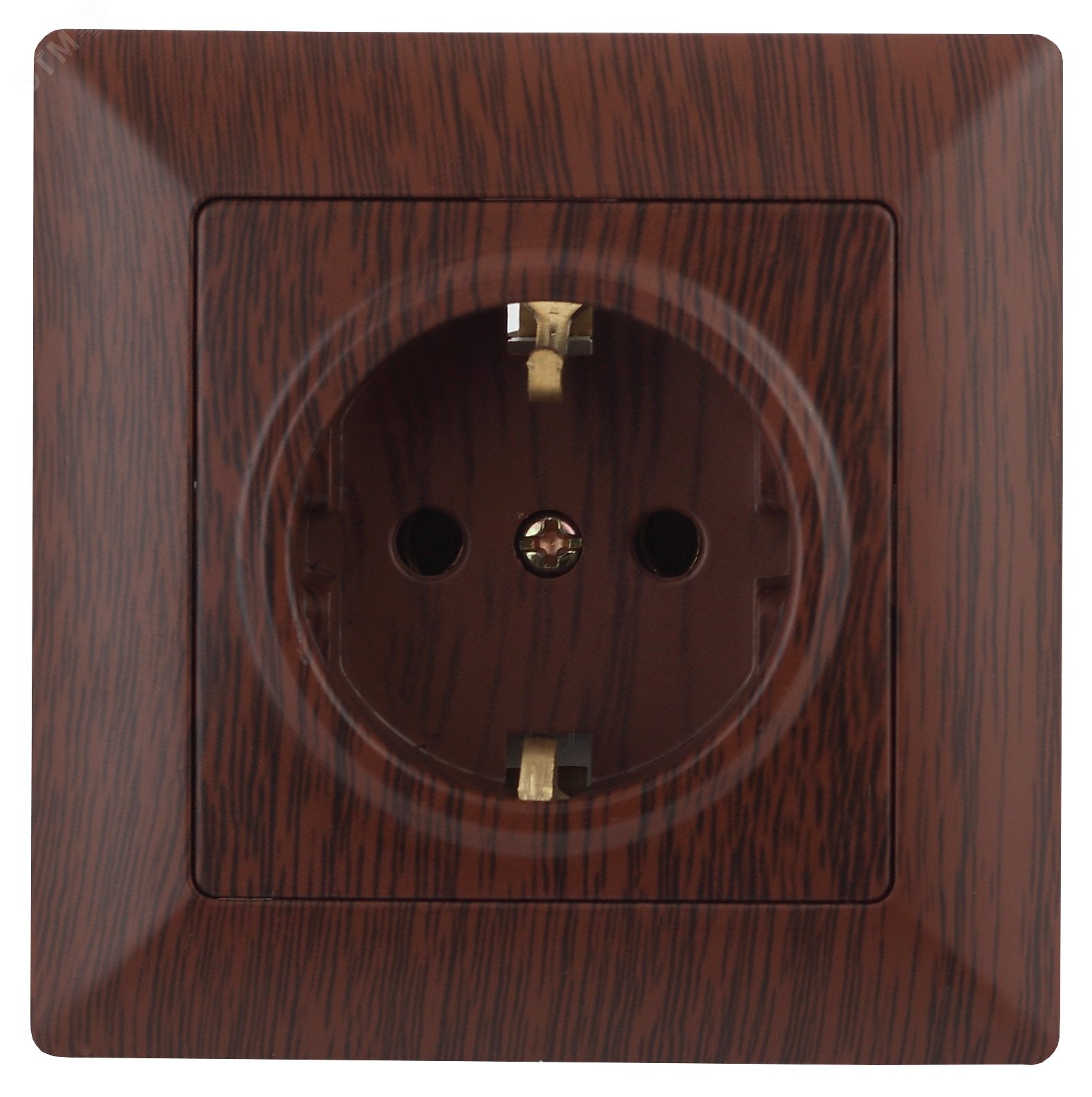 Изображение товара Розетка однофазная Intro Solo 4-202-10 с заземлением 16А 250В