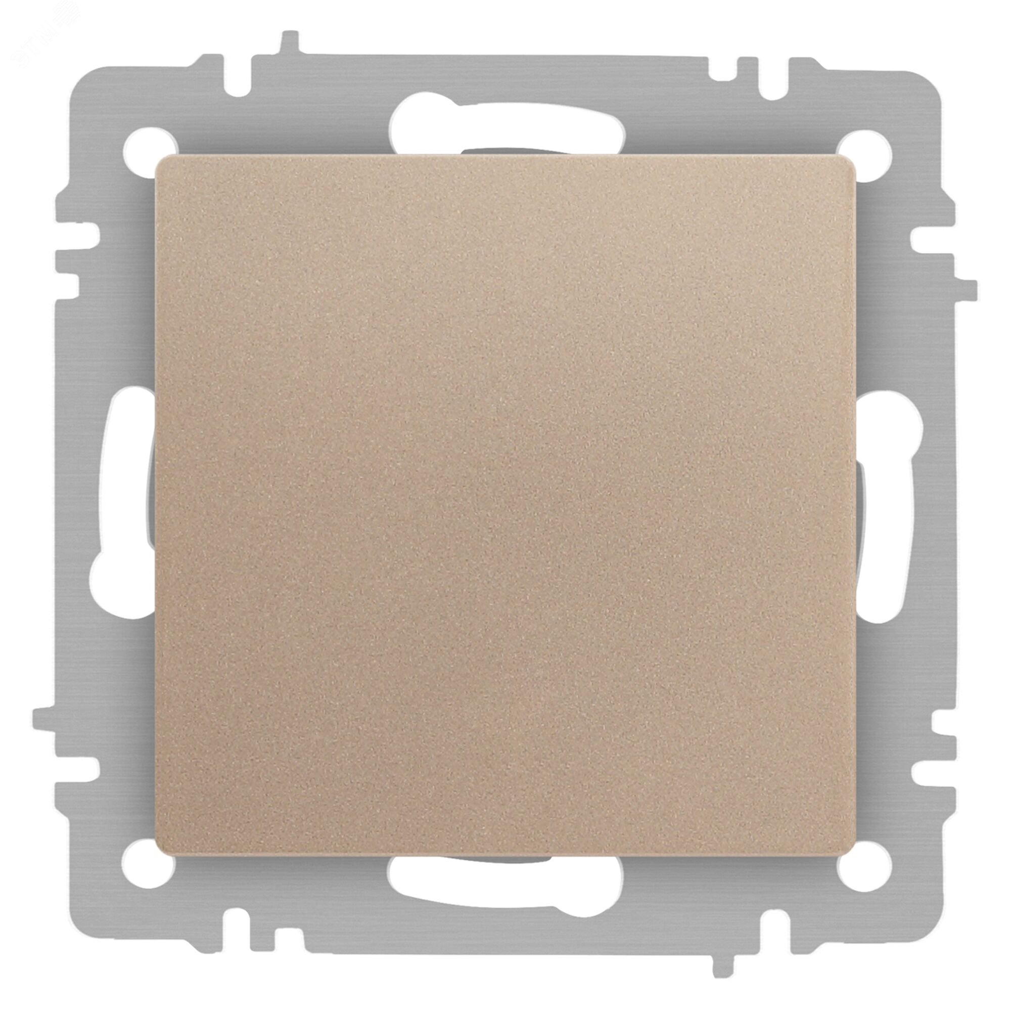 Изображение товара Переключатель Intro Accent 6-103-04 , 10А-250В, IP20, СУ, AL/CU, шампань (шт)