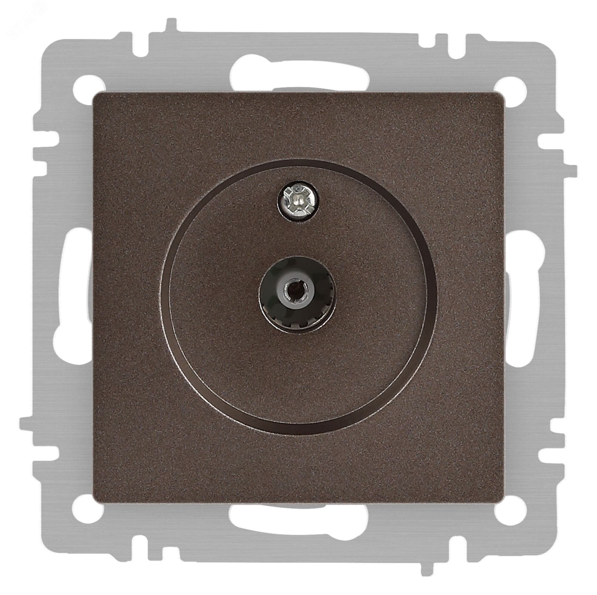 Изображение товара Розетка телевизионная Intro Accent 6-301-08 скрытая установка бронза IP20