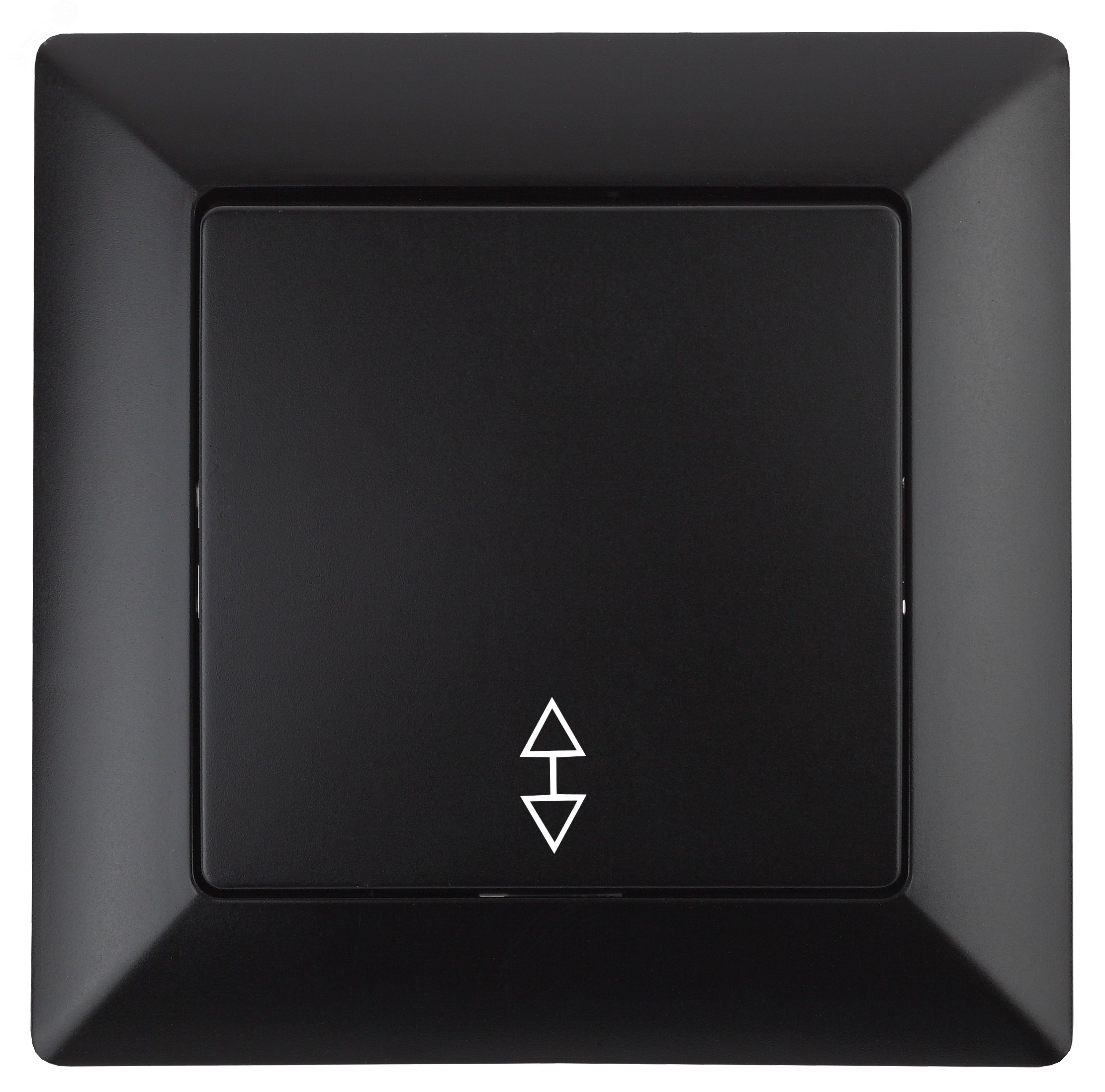 Изображение товара Переключатель Intro Solo 4-103-05 одноклавишный 10А-250В, IP20, СУ, антрацит (шт)