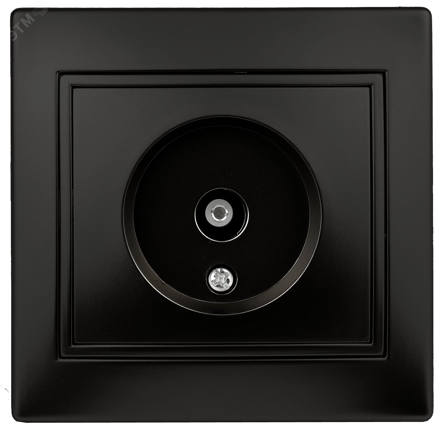 Изображение товара Розетка TV одиночная Intro Plano IP20 антрацит для скрытой установки