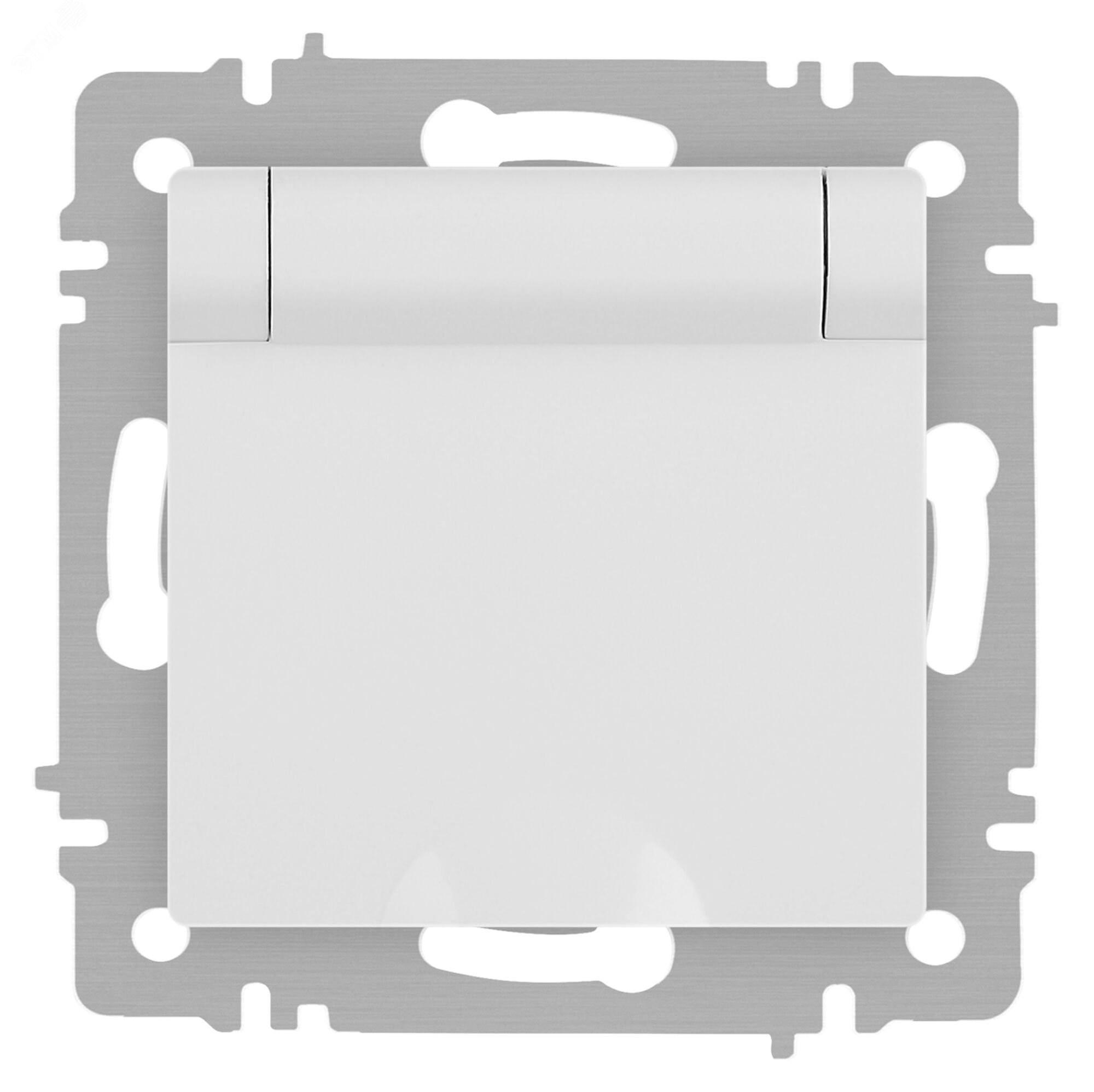 Изображение товара Розетка однофазная скрытого монтажа Intro Accent 16А 250В IP20 белый матовый