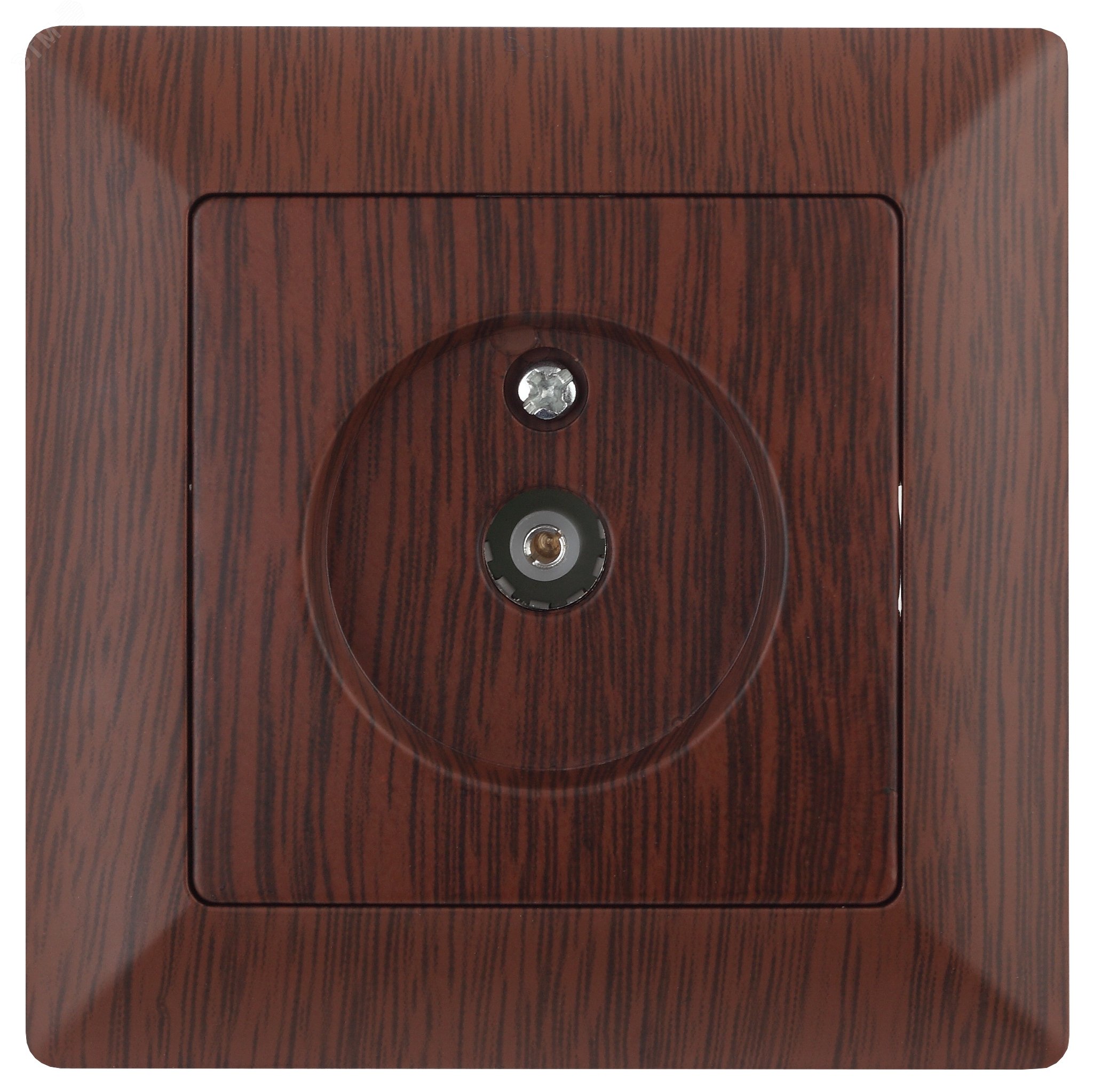 Изображение товара Розетка телевизионная Intro Solo 4-301-10 венге скрытая установка