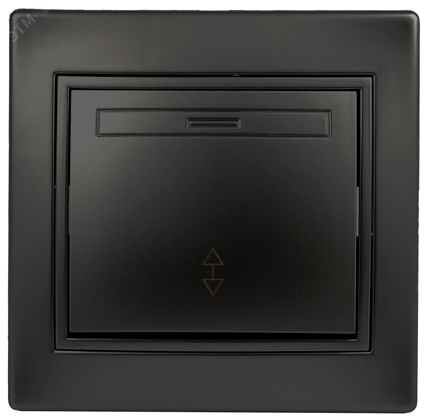 Изображение товара Переключатель Intro Plano 1-103-05 одноклавишный IP20 антрацит