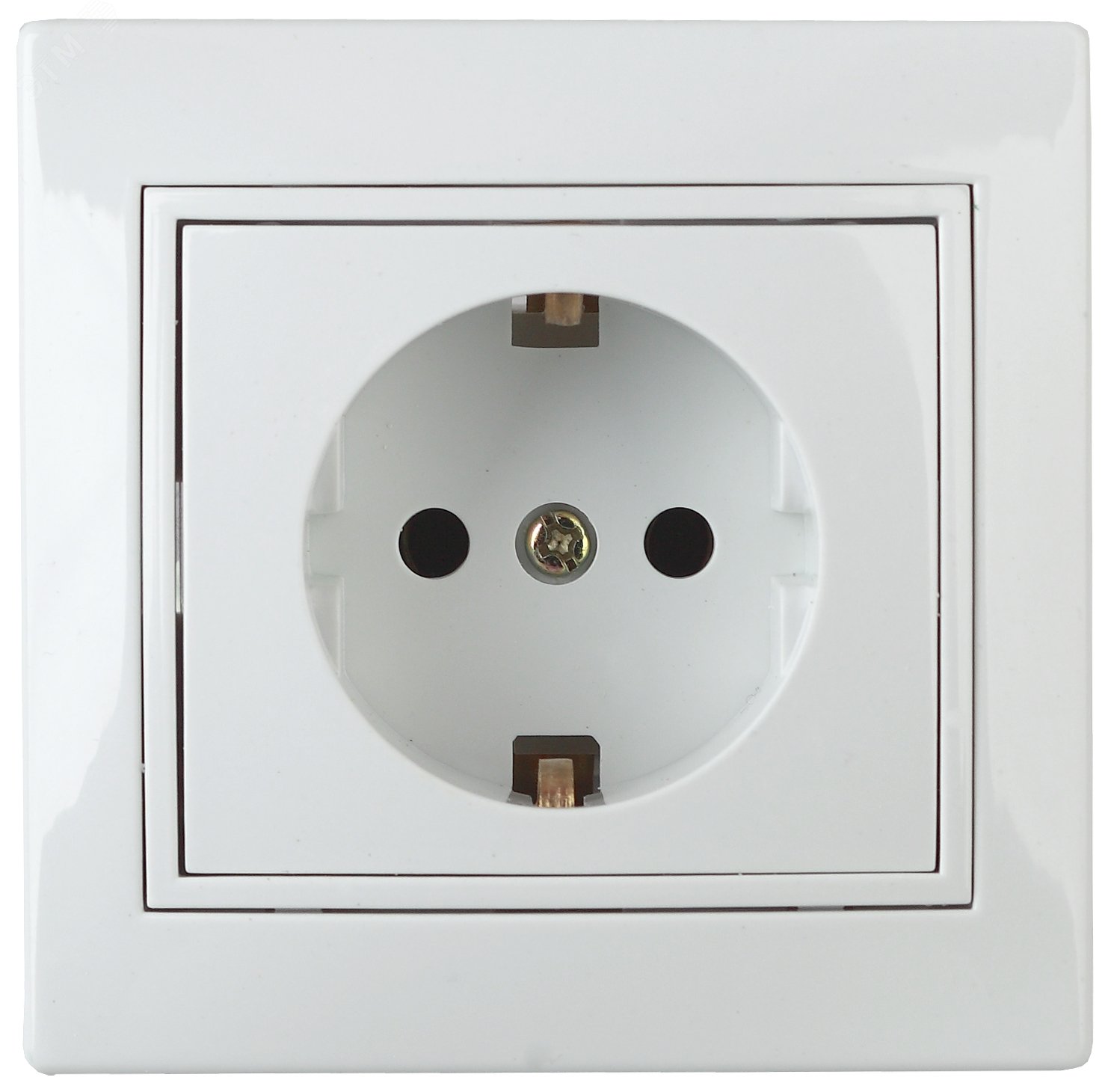 Изображение товара Розетка Intro Plano 1-202-01 скрытого монтажа белая 16А 250В