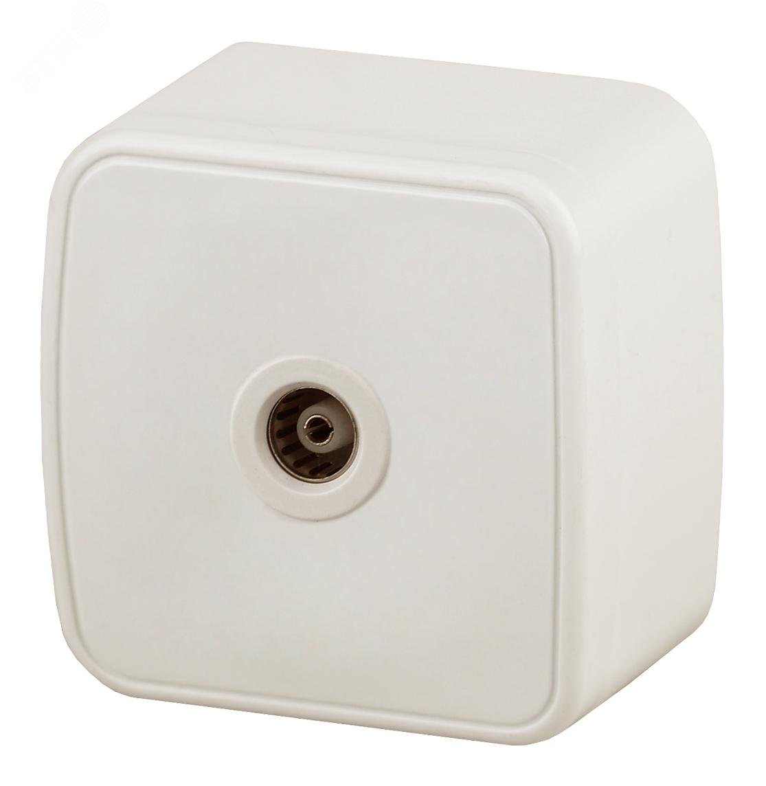 Изображение товара Розетка телевизионная серий Intro Polo 3-301-02, IP20, слоновая кость