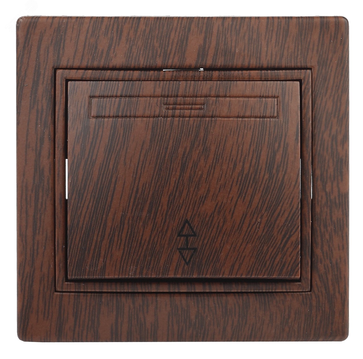 Изображение товара Переключатель Intro Plano 1-103-10 одноклавишный 10А-250В IP20 венге